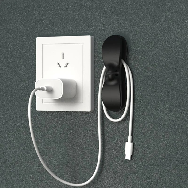 Miniatura 4 de Porta cable organizador adhesivo x2