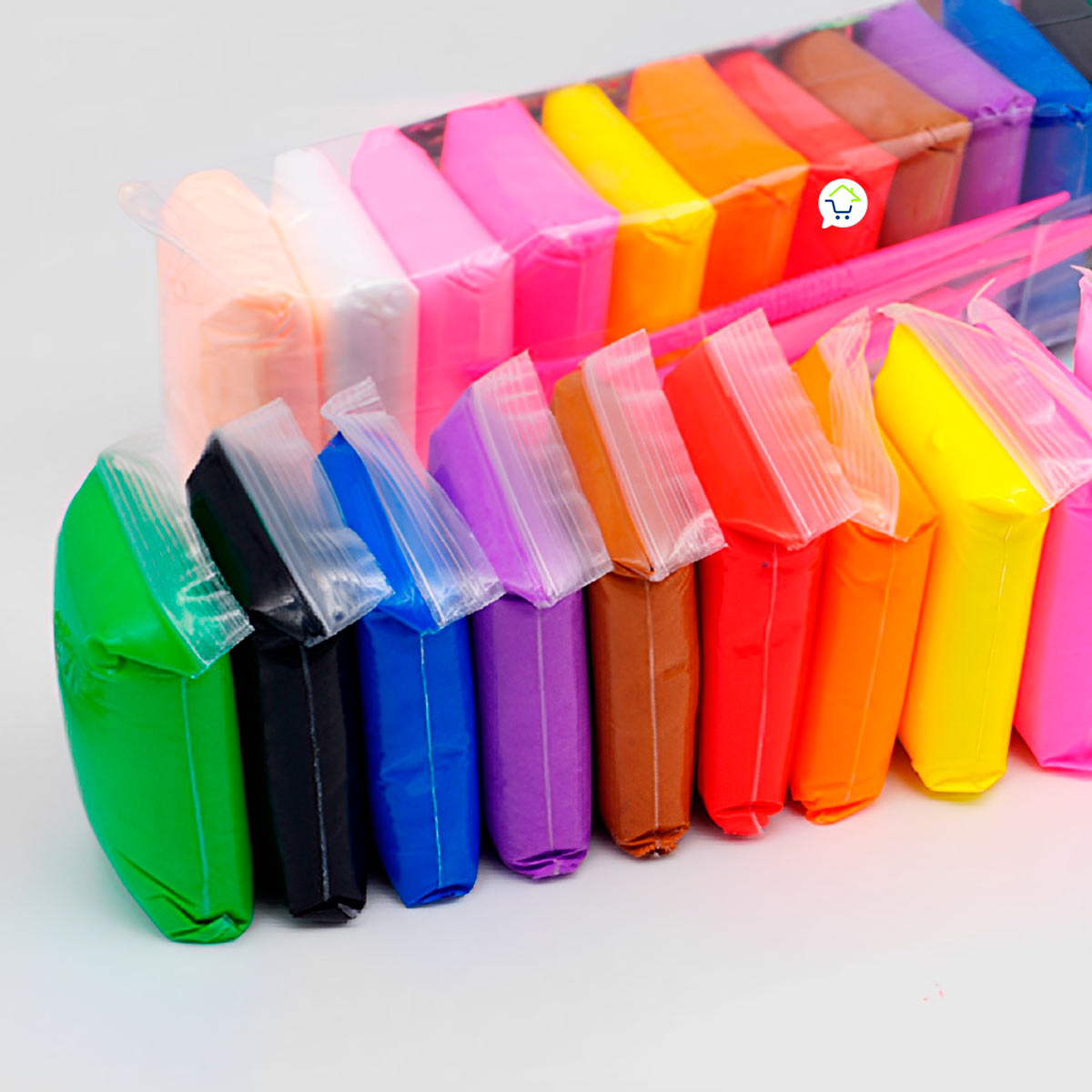 Miniatura 5 de Foamy Moldeable x24 Plastilina N2062