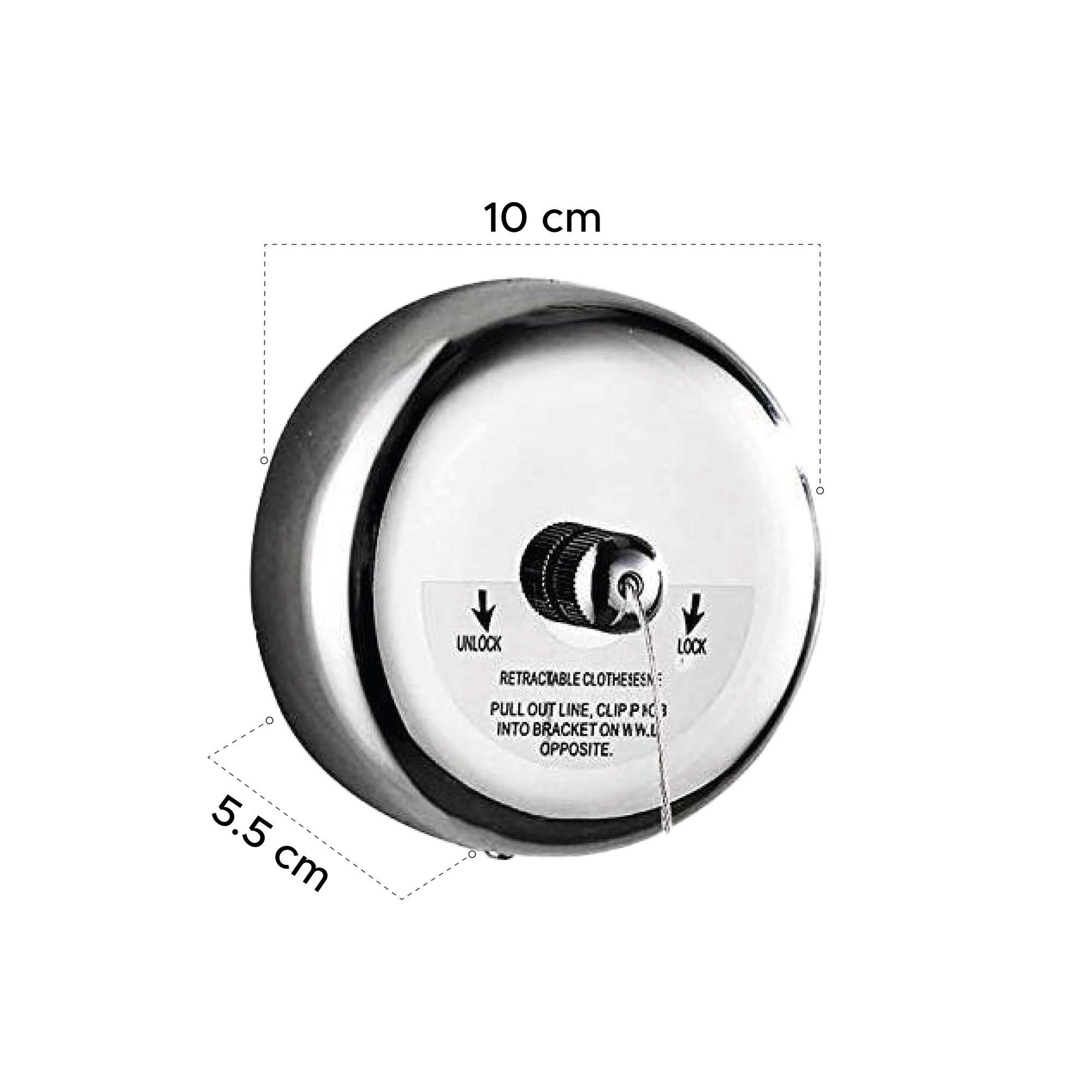 Miniatura 4 de Tendedero en acero con cuerda