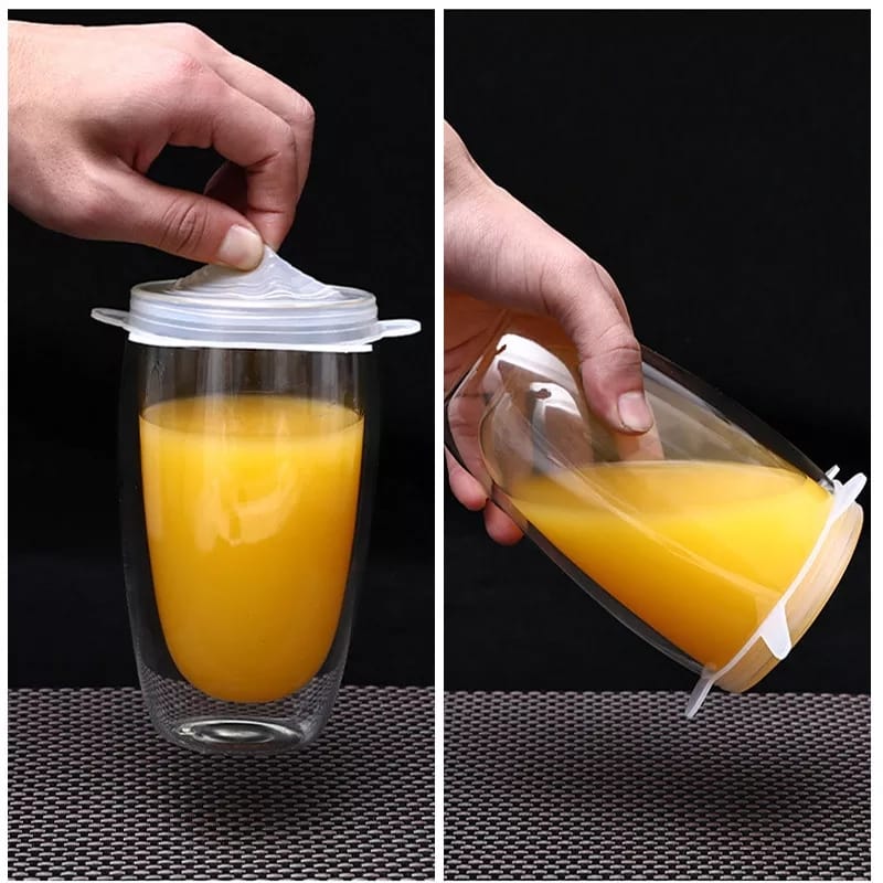 Miniatura 3 de Set tapas de silicona 6pcs FK22-08