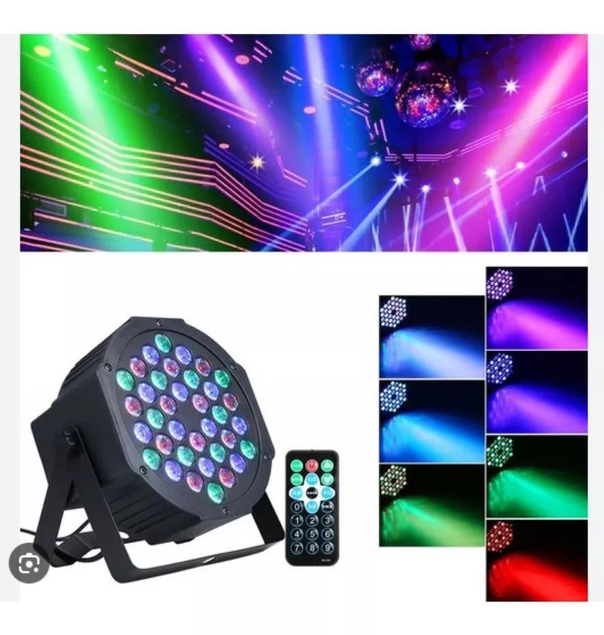 Miniatura 3 de Luz Para Bar O Discoteca Dmx 36 Led Acti