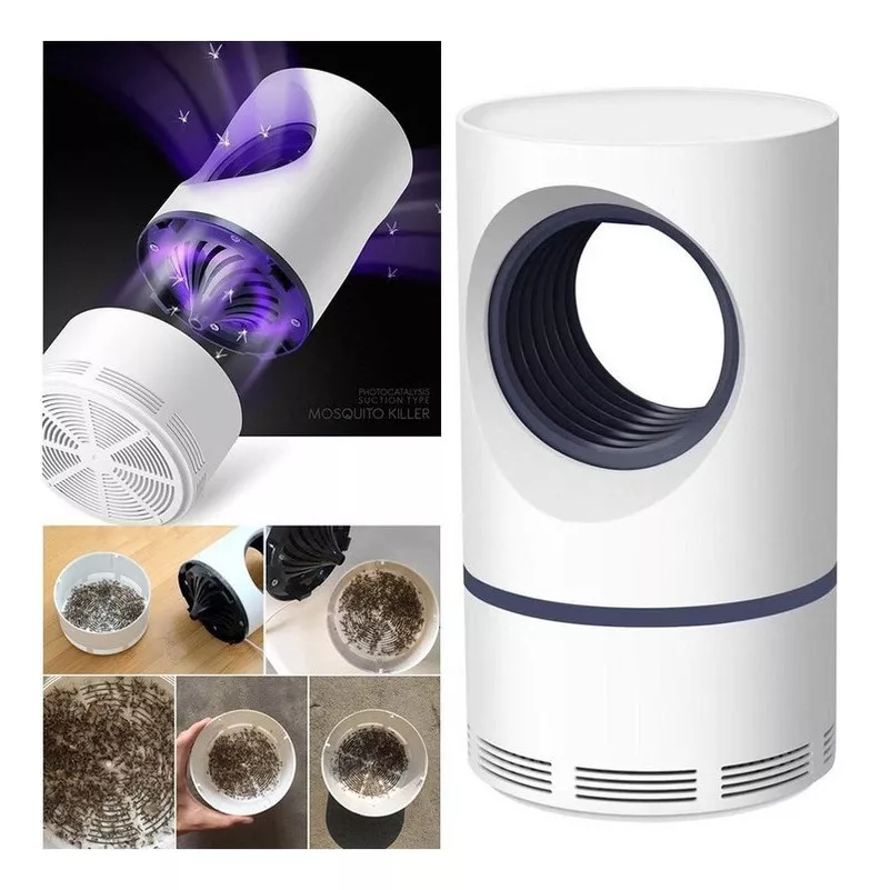 Miniatura 3 de Luz Lampara mata mosquitos sancudos Qc