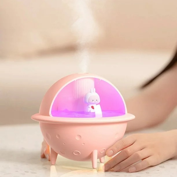 Lámpara Humidificador De Planeta