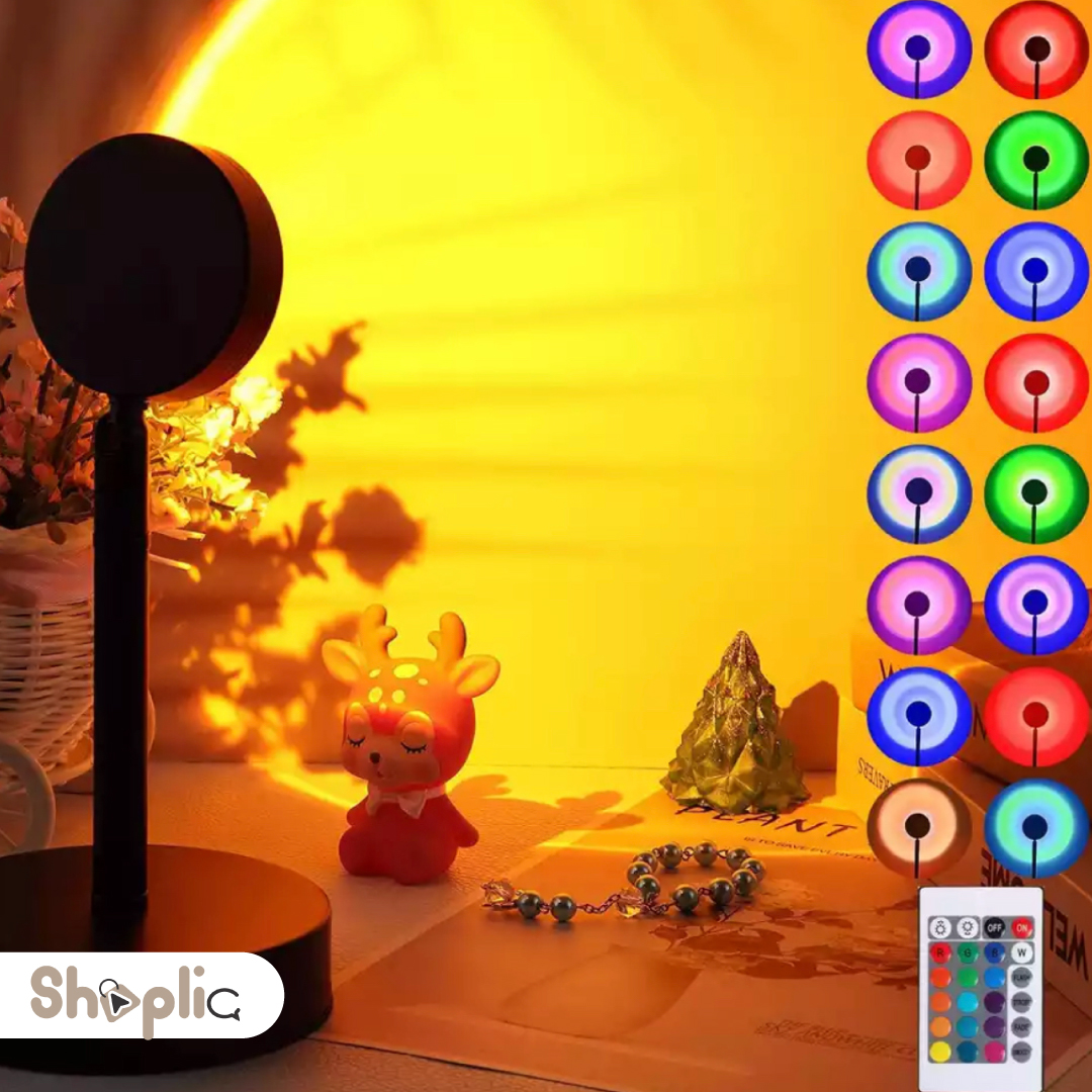 Miniatura 2 de LAMPARA LUZ LED PROYECTORA ATMOSFERICA