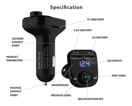 Miniatura 3 de Combo aspiradora para carro + transmisor