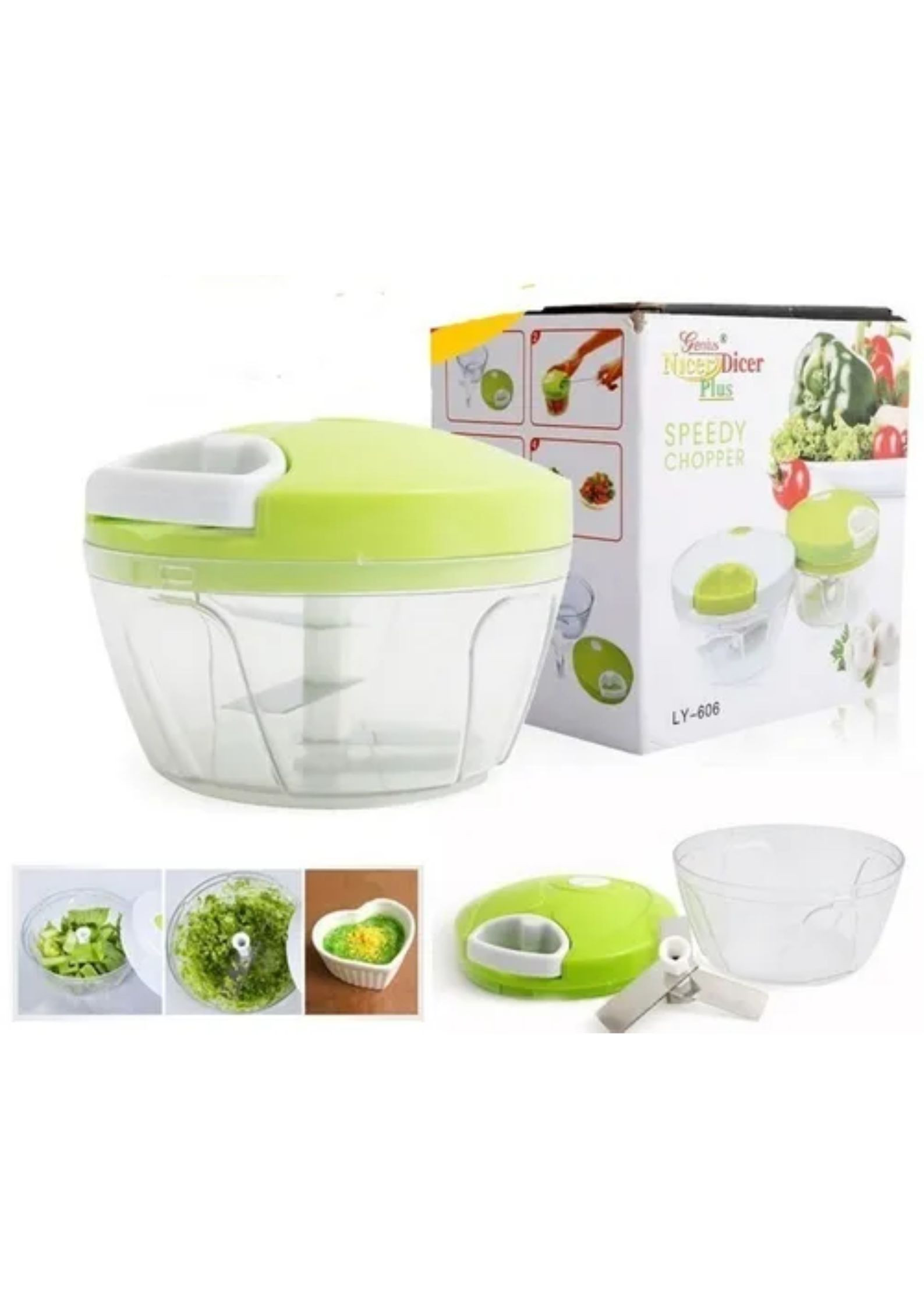 Miniatura 5 de Rallador Y Picador Nicer Dicer Tipo Yoyo