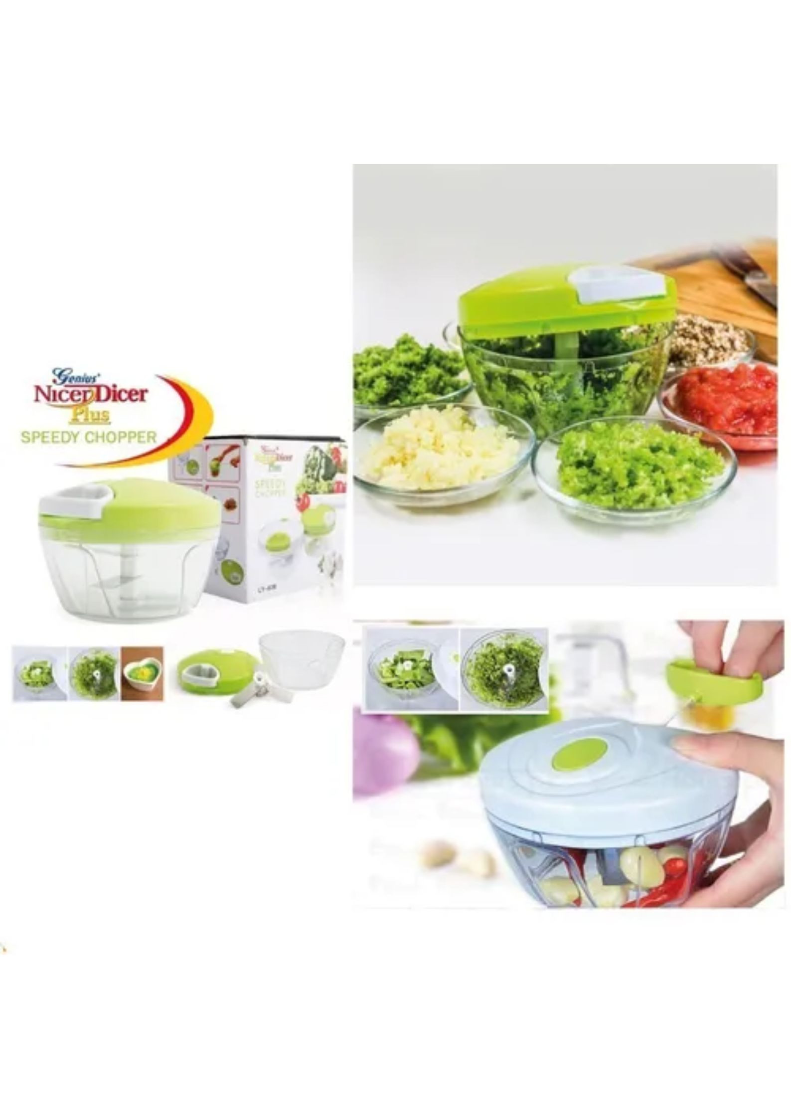 Miniatura 3 de Rallador Y Picador Nicer Dicer Tipo Yoyo