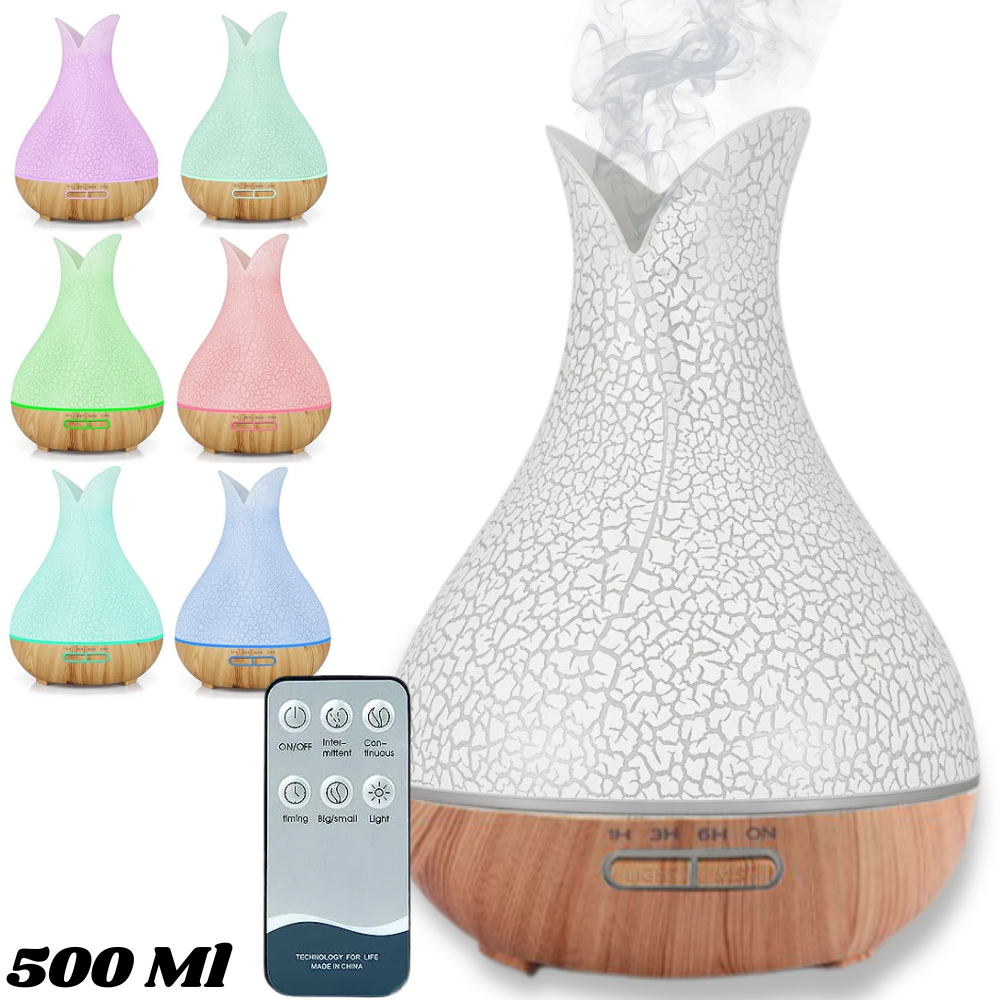 Humidificador Difusor 500 Ml Craquelado