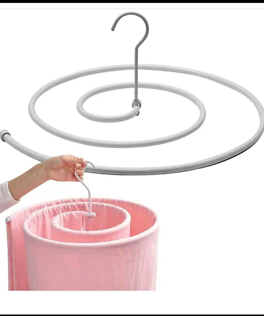 GANCHO SECADO EN ESPIRAL