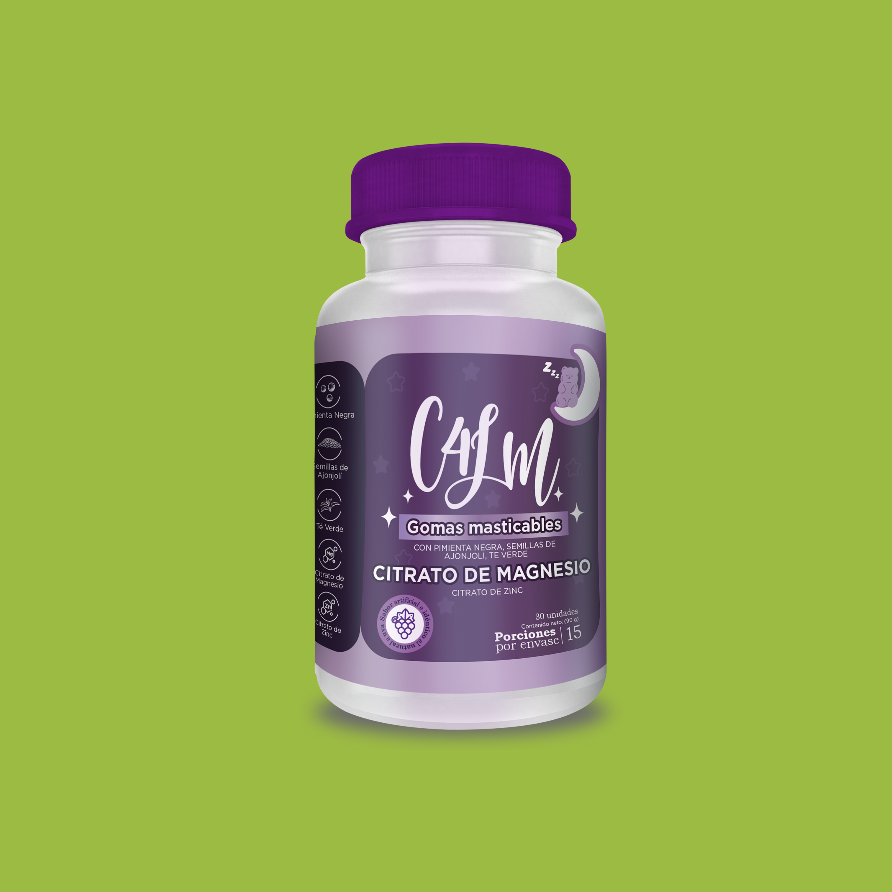 C4LM Gomas para dormir X3