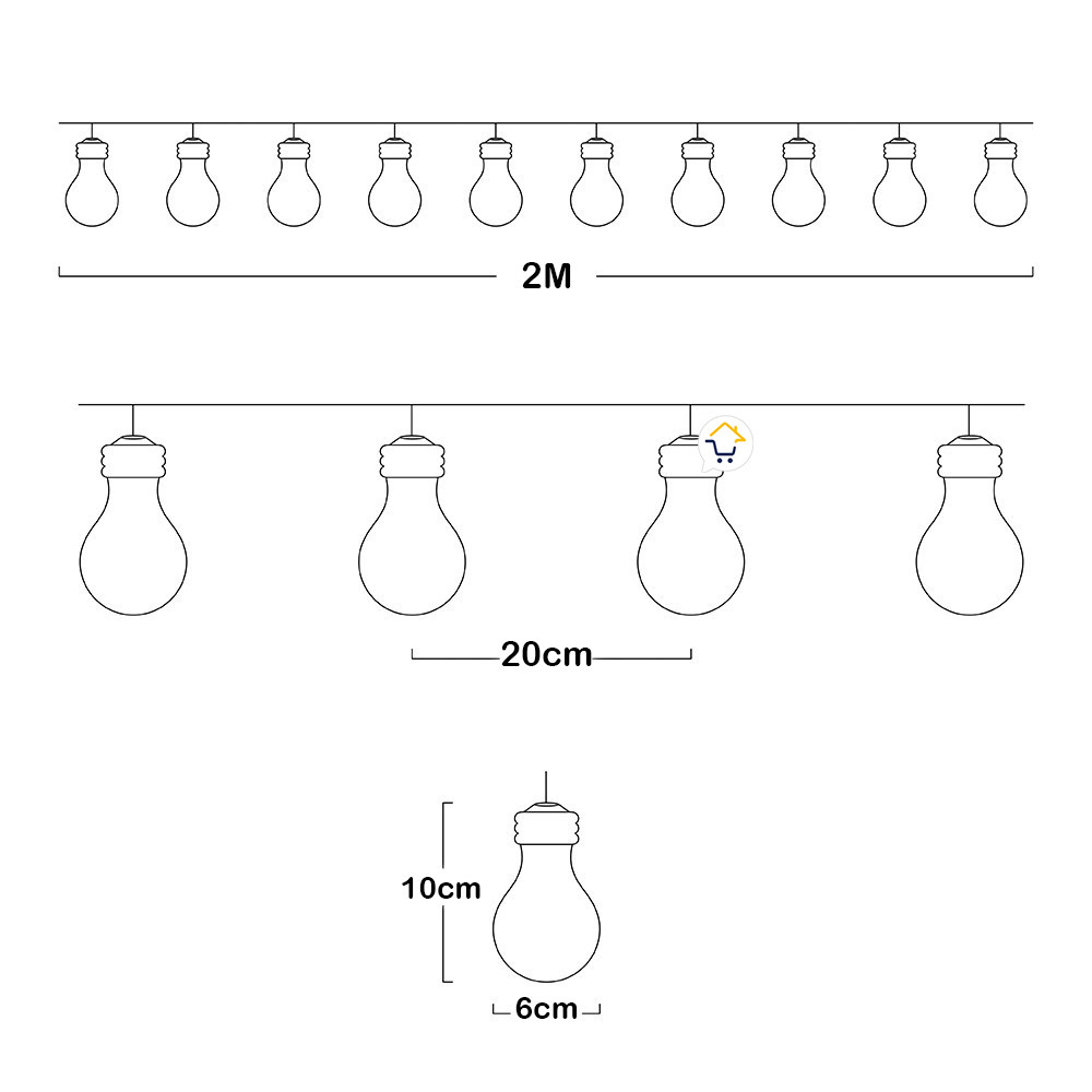 Miniatura 4 de Extension Bombillos X10 TX50Q-W