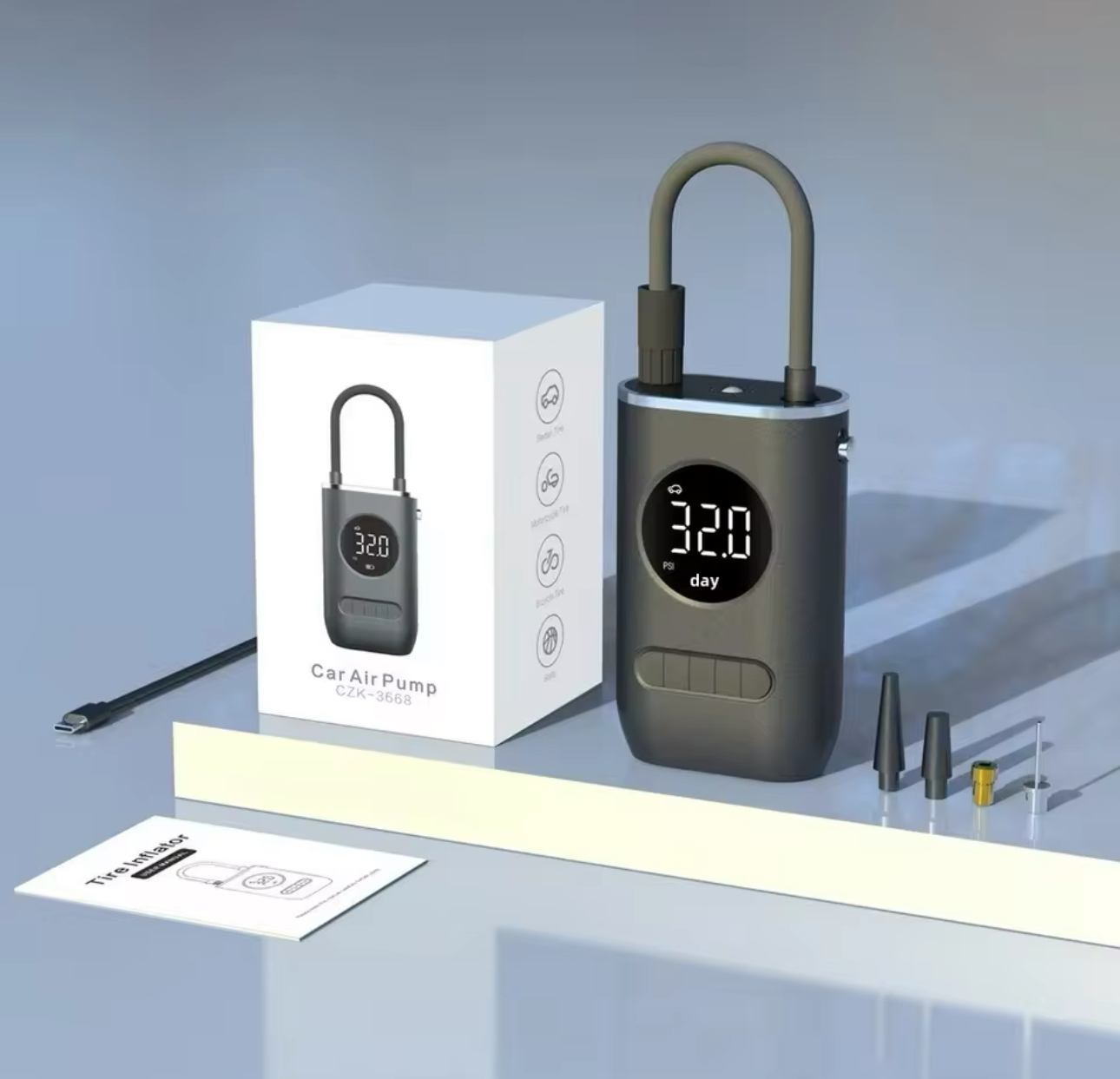 Miniatura 8 de COMPRESOR AIRE PORTATIL MULTIFUNCIONAL