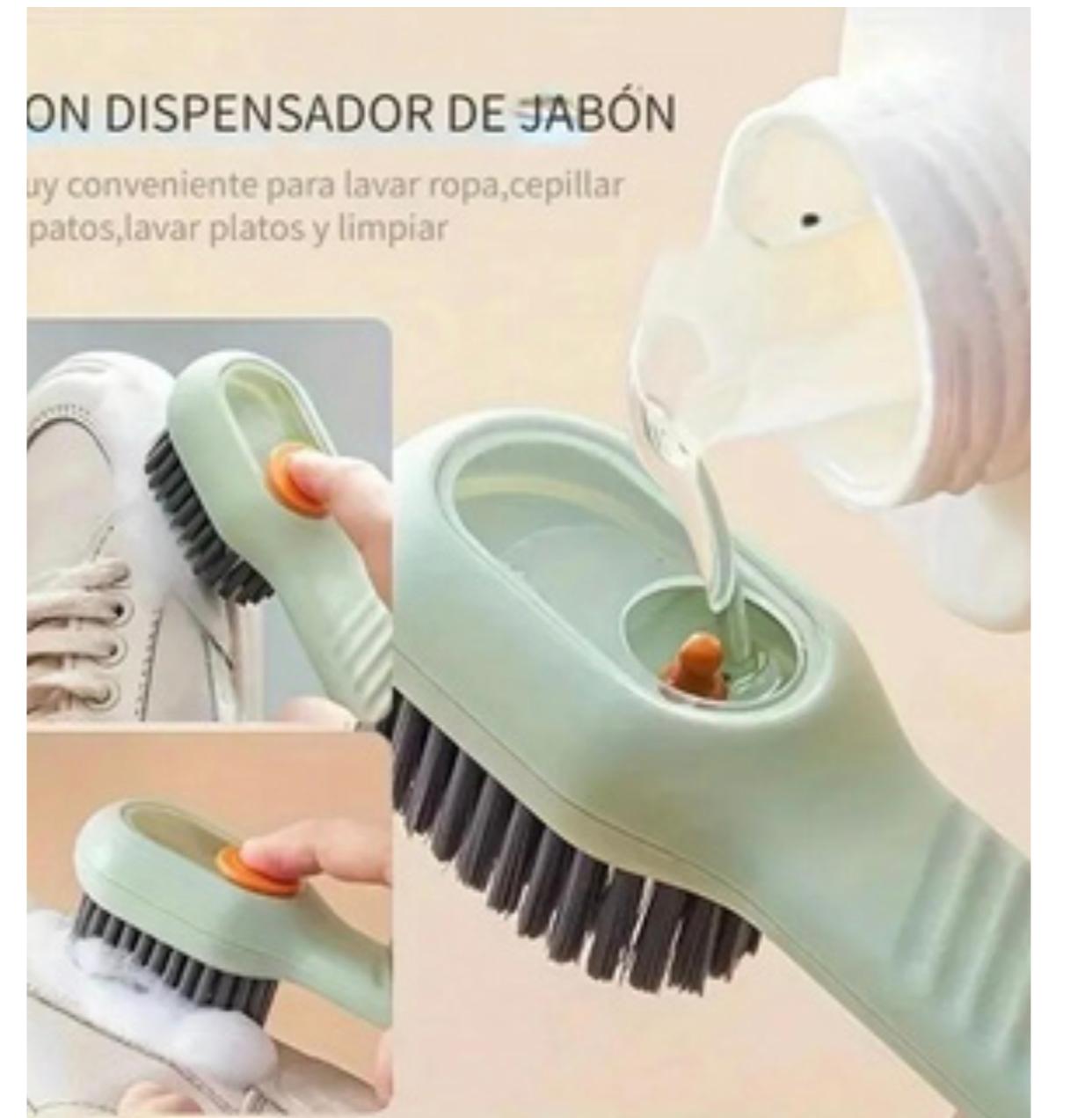 Cepillo dispensador de jabón
