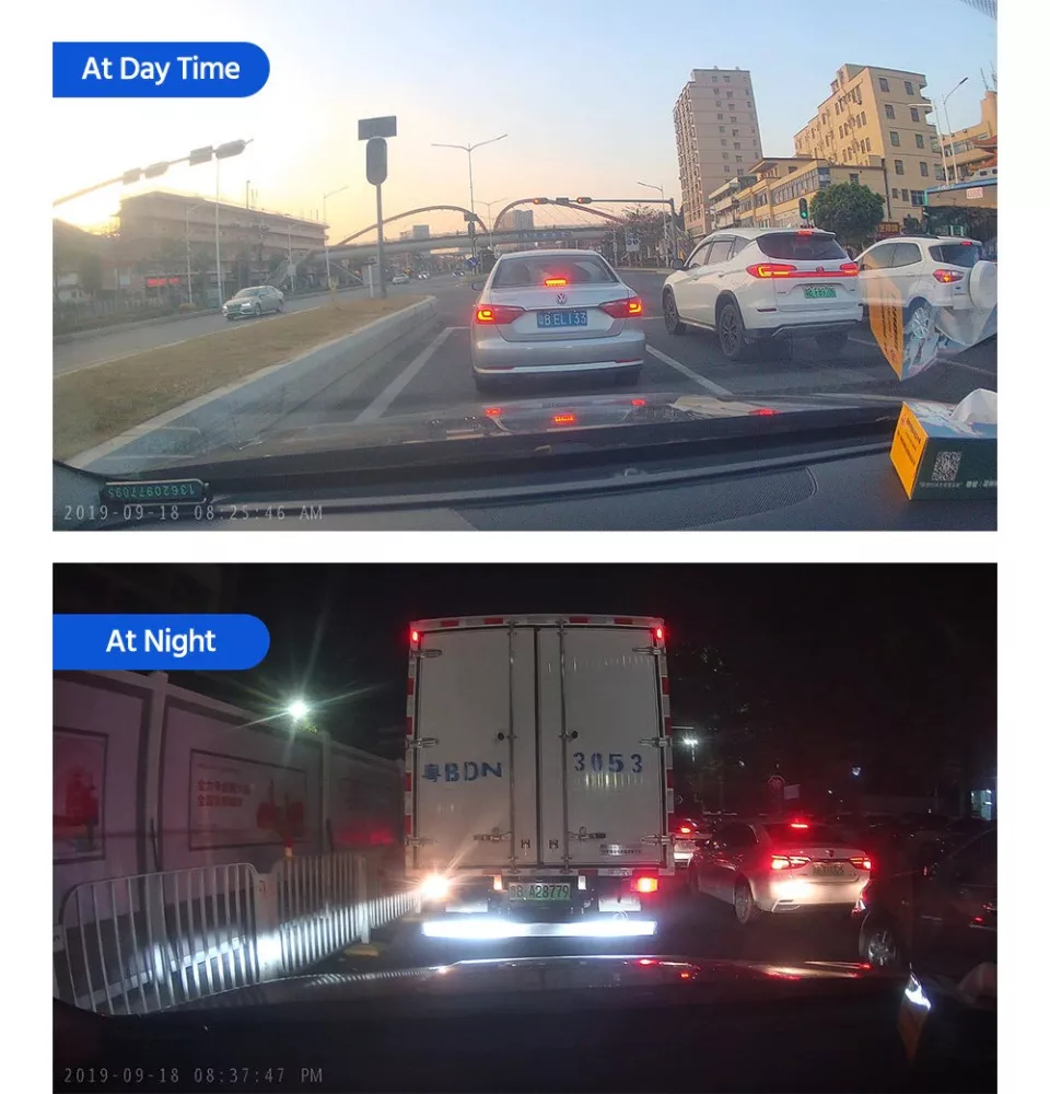 Miniatura 5 de Espejo Retrovisor Con Doble Cámara DVR