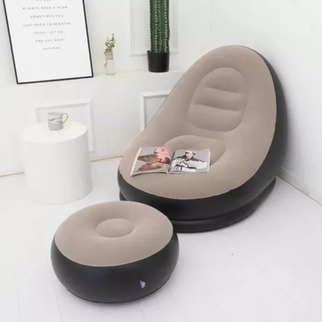 Miniatura 3 de SILLON SOFA INFLABLE CON REPOSAPIES
