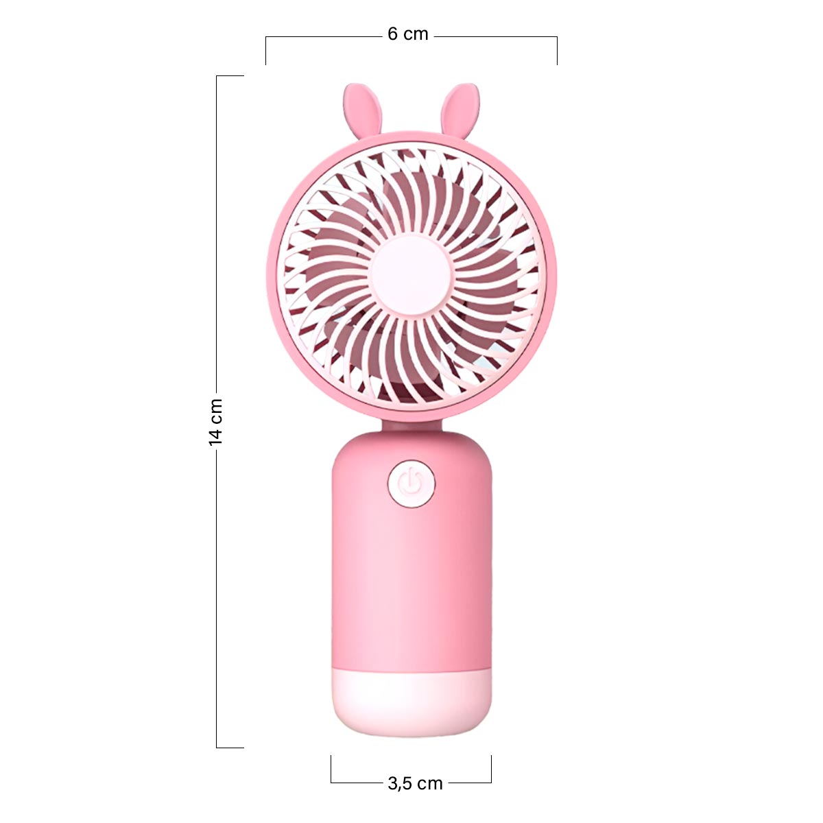 Mini Ventilador Recargable JL8823