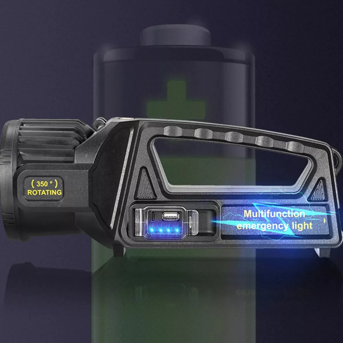 Miniatura 3 de LINTERNA LAMPARA RECARGA USB