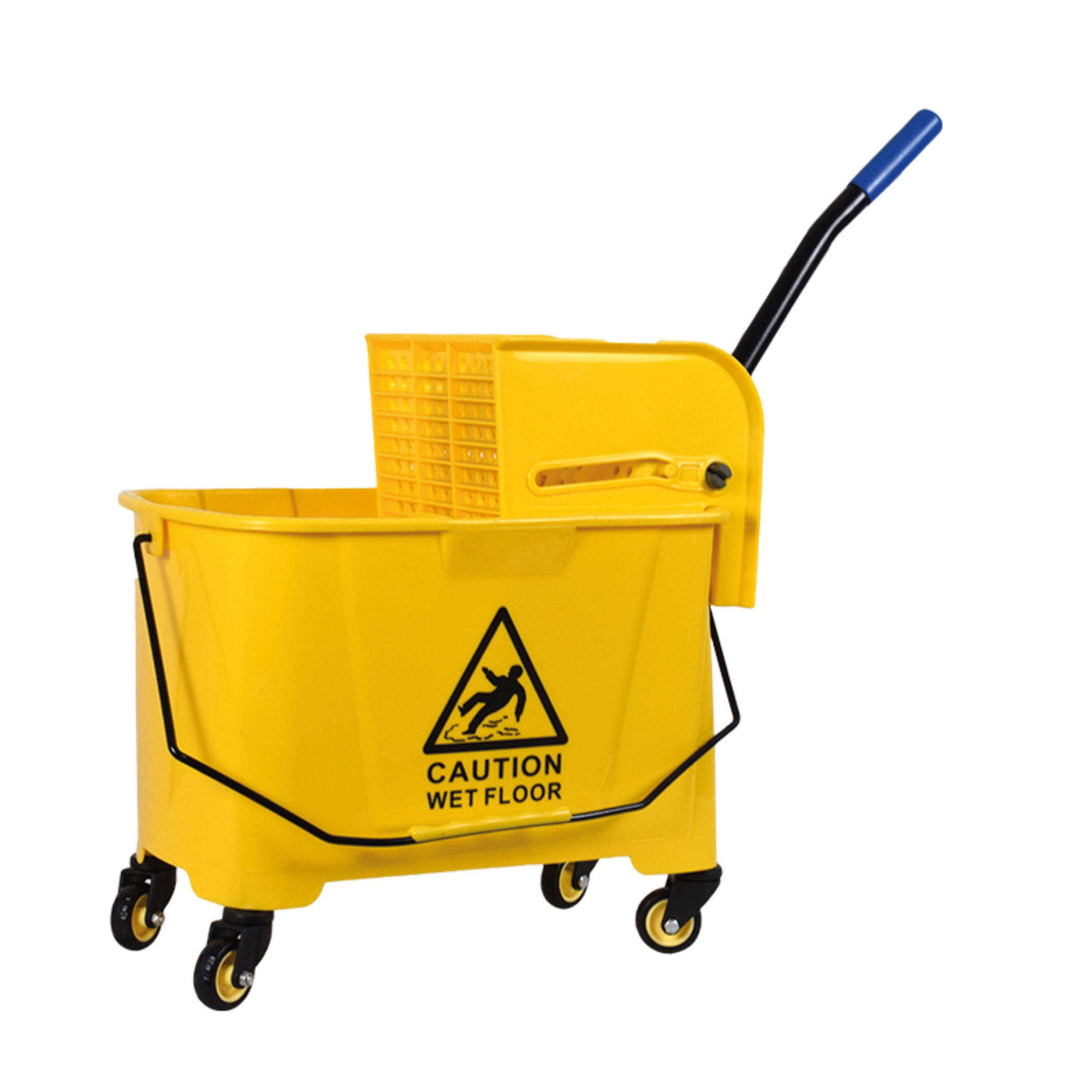 Balde exprimidor 20 litros amarillo