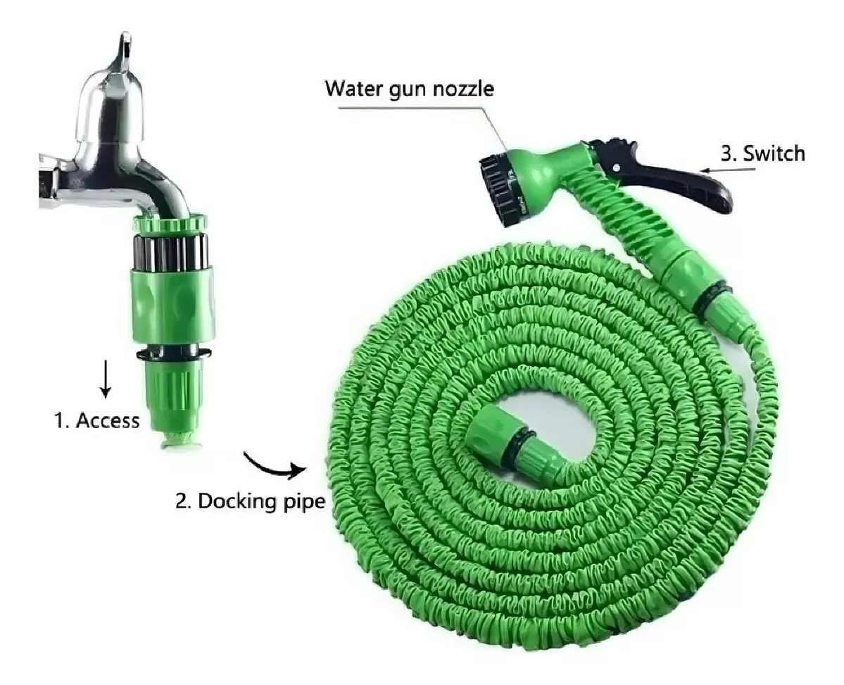 Vista 4 de Manguera Expandible 45 Metros