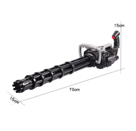 Metralleta grande burbujas