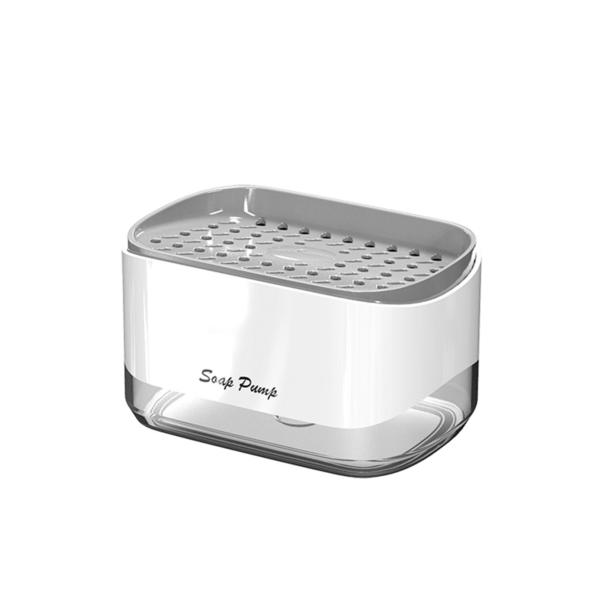 Miniatura 2 de Dispensador de jabón lavaloza blanco