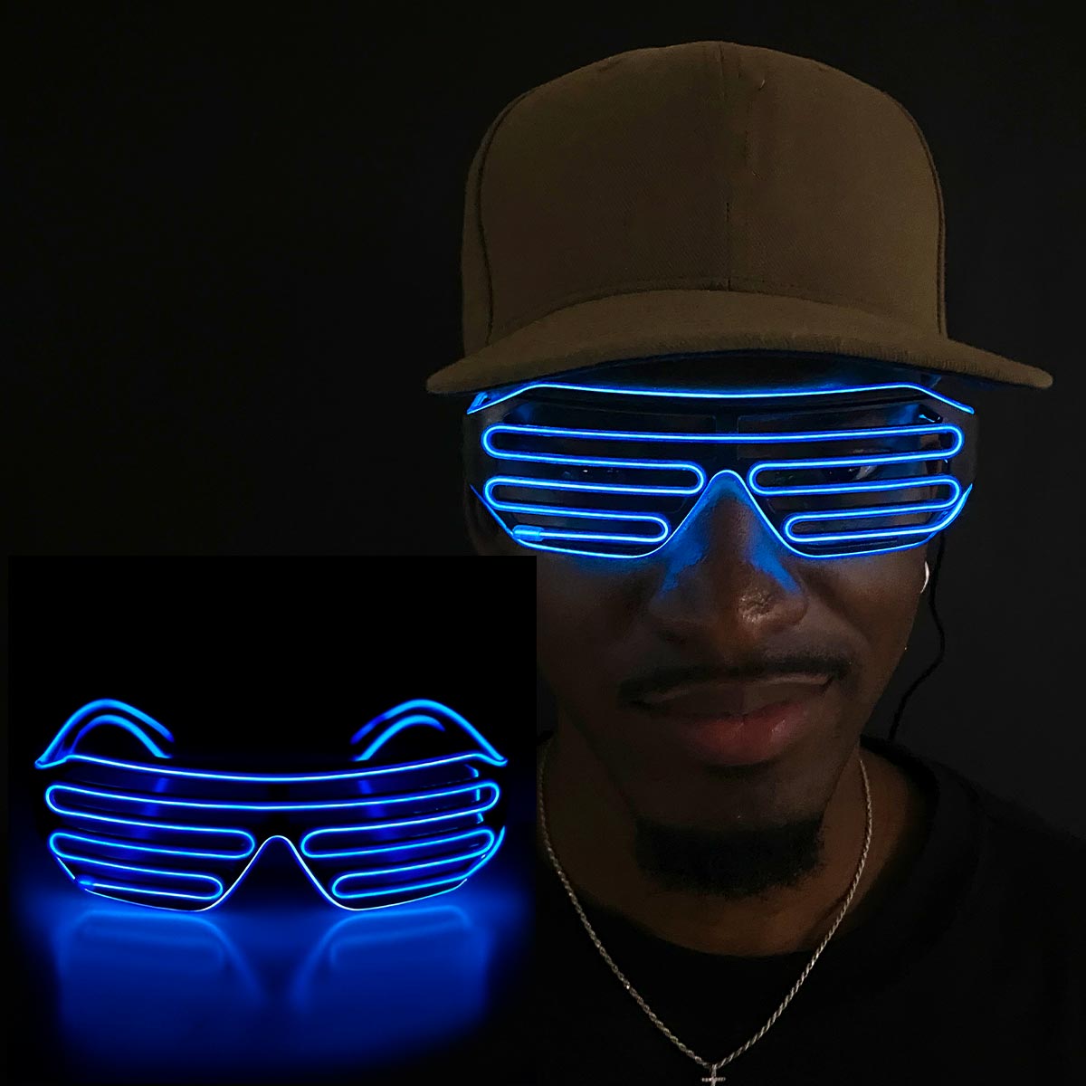 Gafas LED Luminosas Luz Neon OF-1454