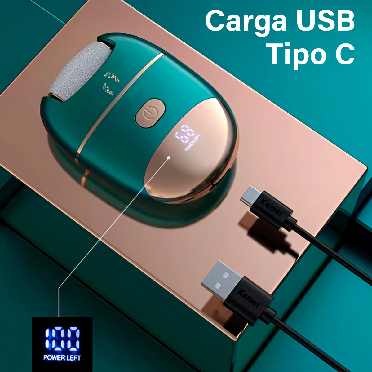 Miniatura 5 de Removedor Electrico Callos Pies KM-6865