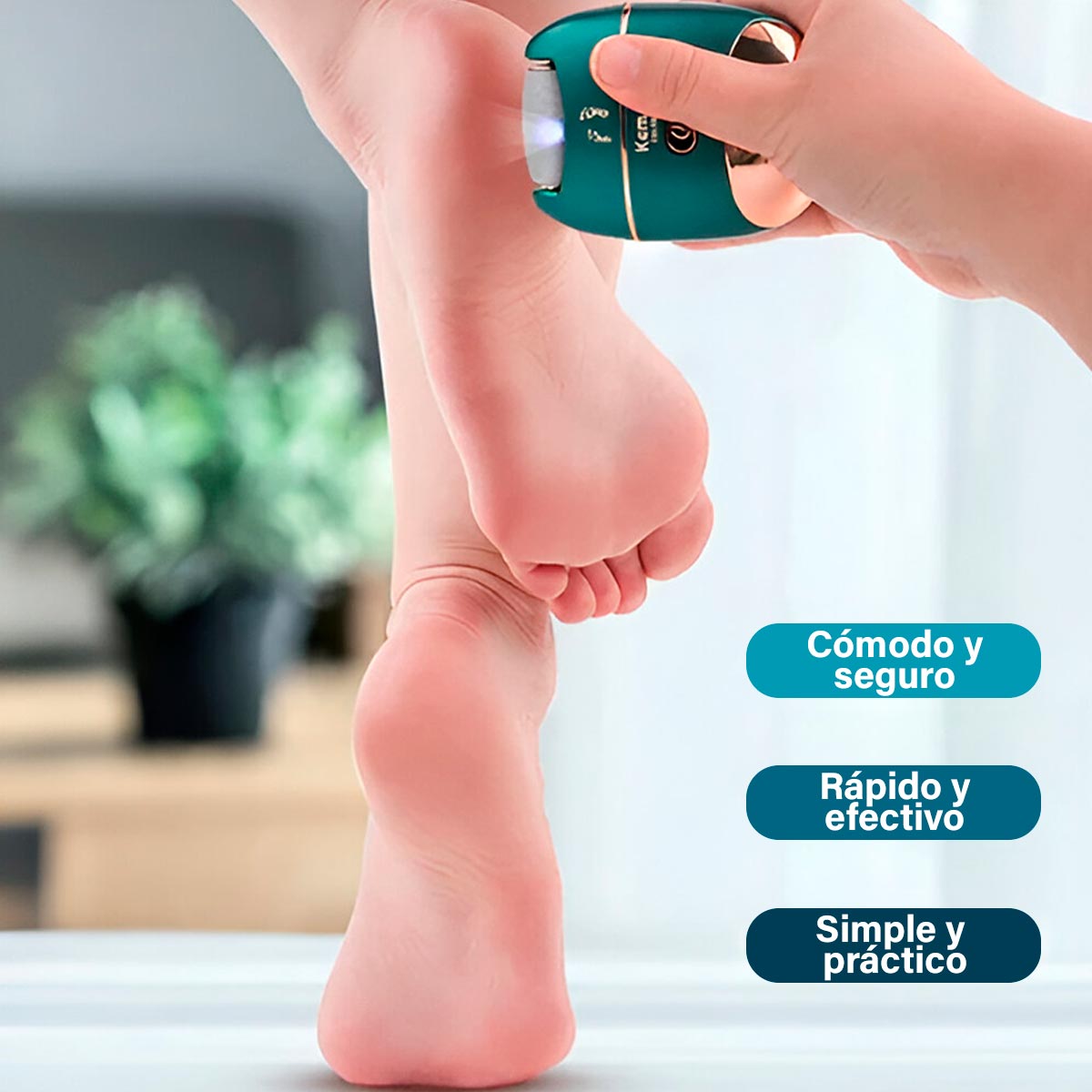 Miniatura 7 de Removedor Electrico Callos Pies KM-6865