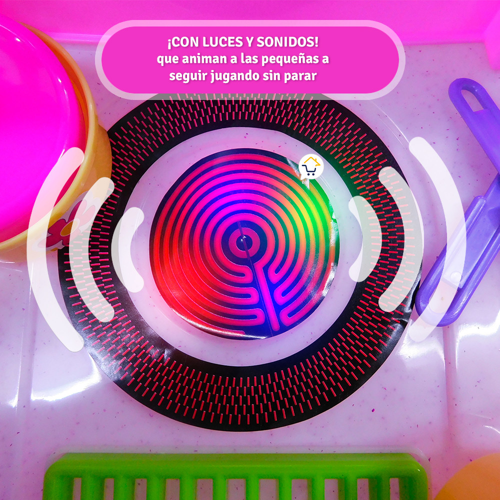 Cocina Infantil Grande Completa PF860