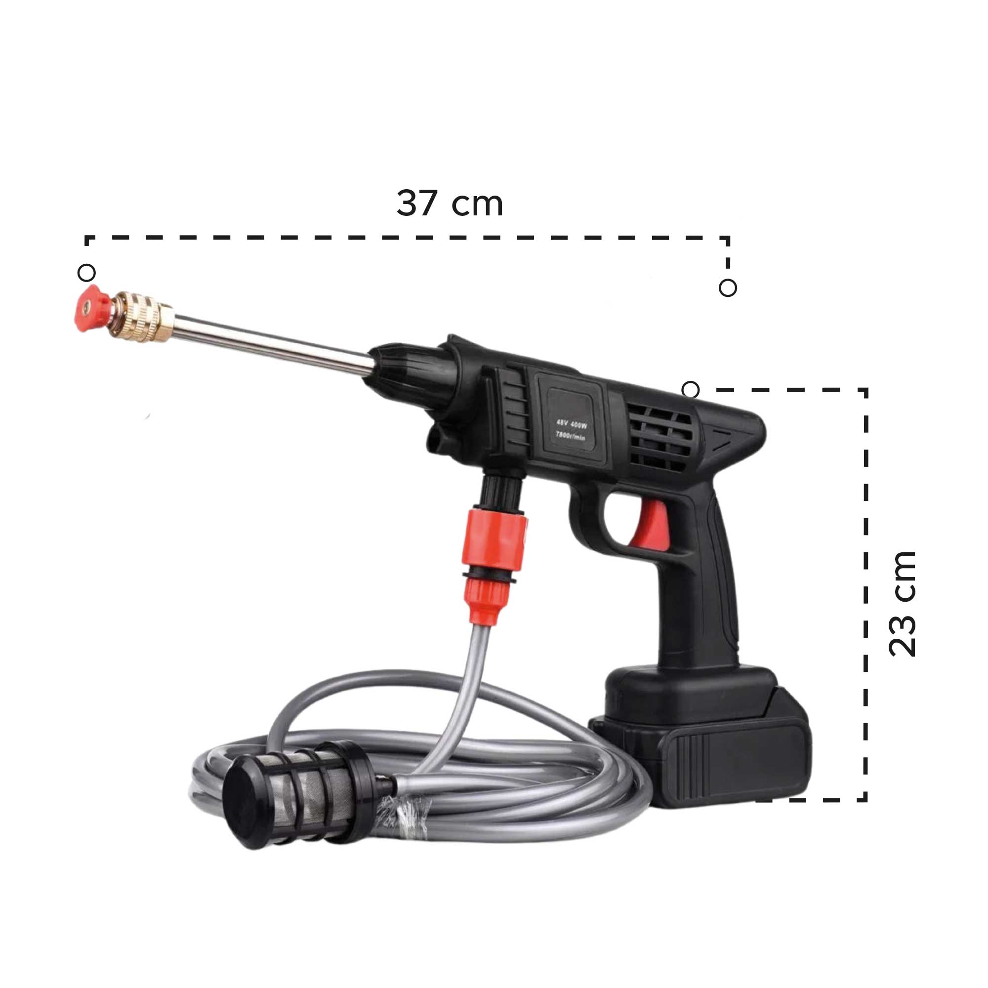 Miniatura 4 de Hidrolavadora inalámbrica hidrojet portá