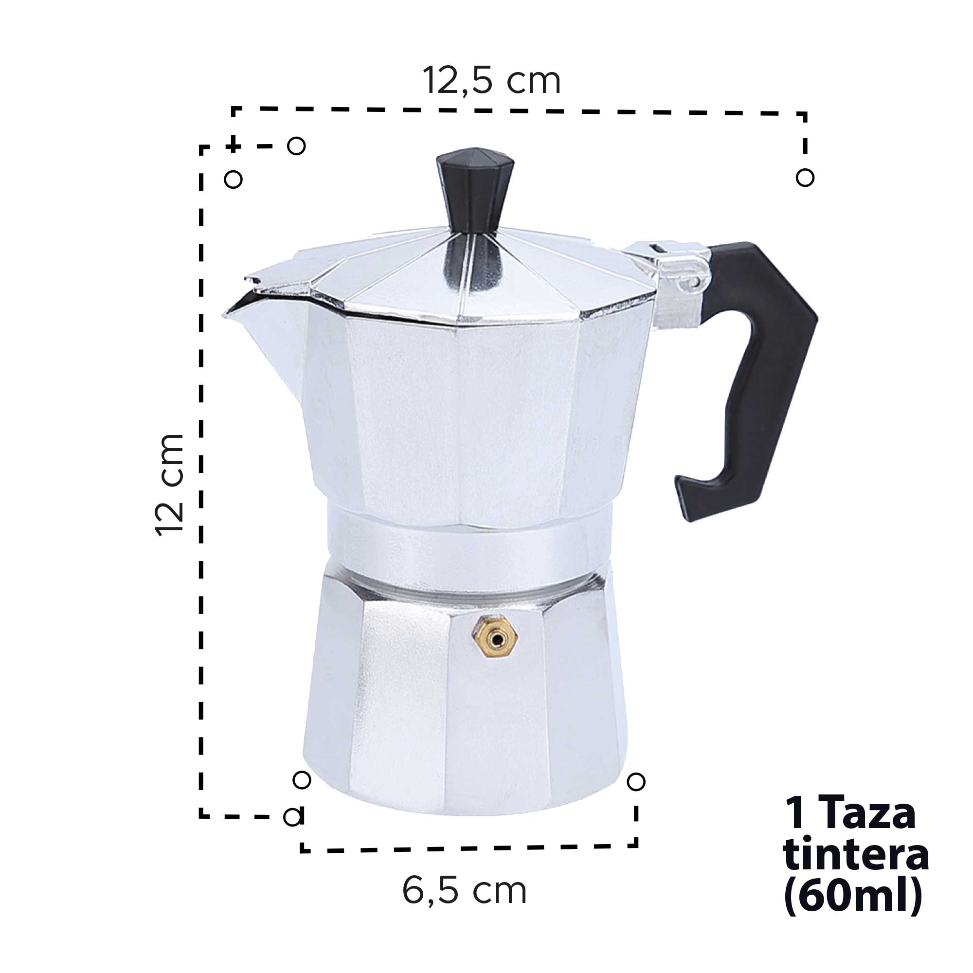 Miniatura 4 de Cafetera moka 1 taza - 60 ml
