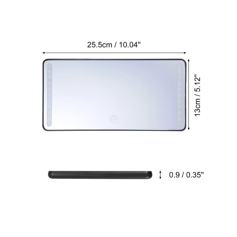 Miniatura 4 de Espejo o tocador led para auto