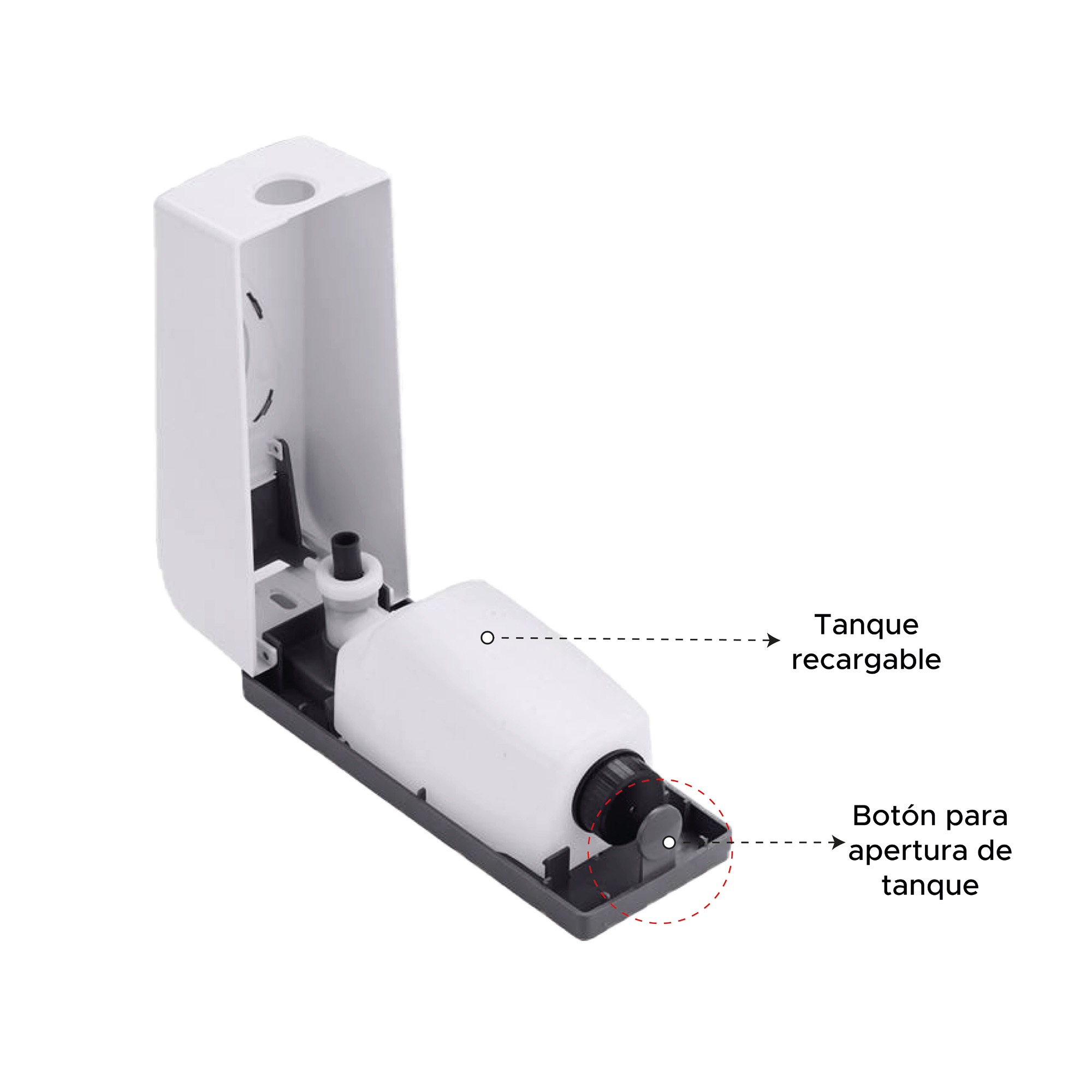 Miniatura 5 de Dispensador de jabón líquido 350 ml
