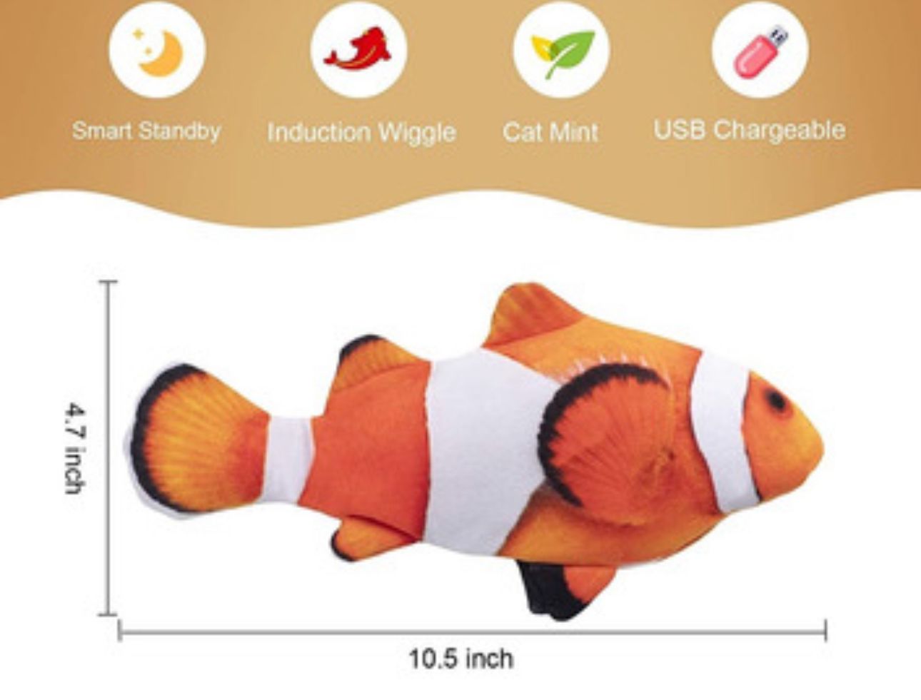 PEZ JUGUETE PARA GATOS