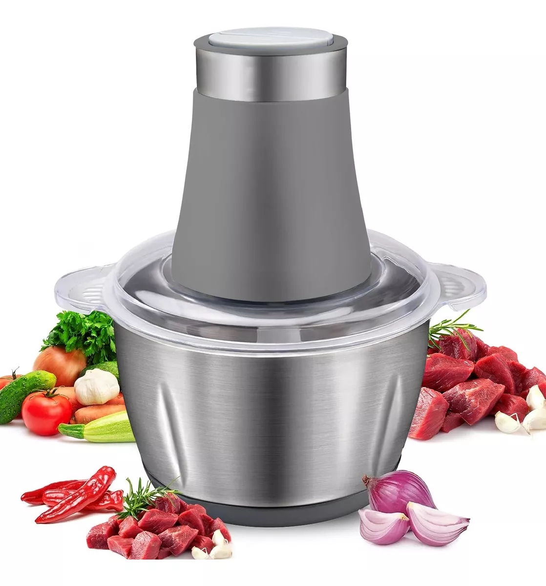 Miniatura 4 de Molino Picadora De Carne Eléctrica 2 Lit