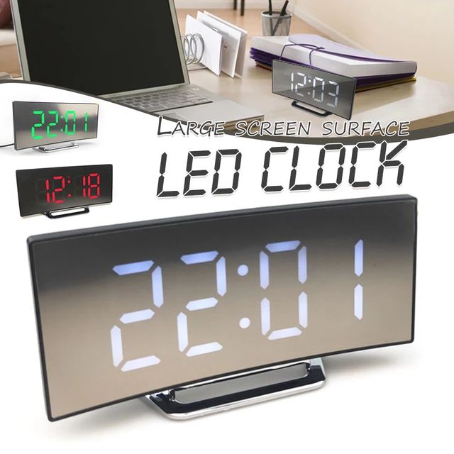 RELOJ LED FULL COLORES