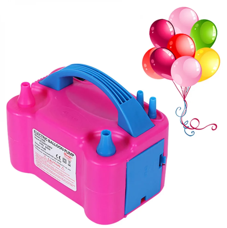 Miniatura 4 de Inflador De Globos Electrico Doble Boqui
