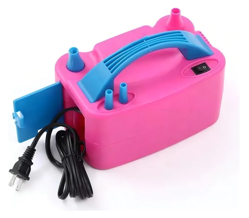 Inflador De Globos Electrico Doble Boqui