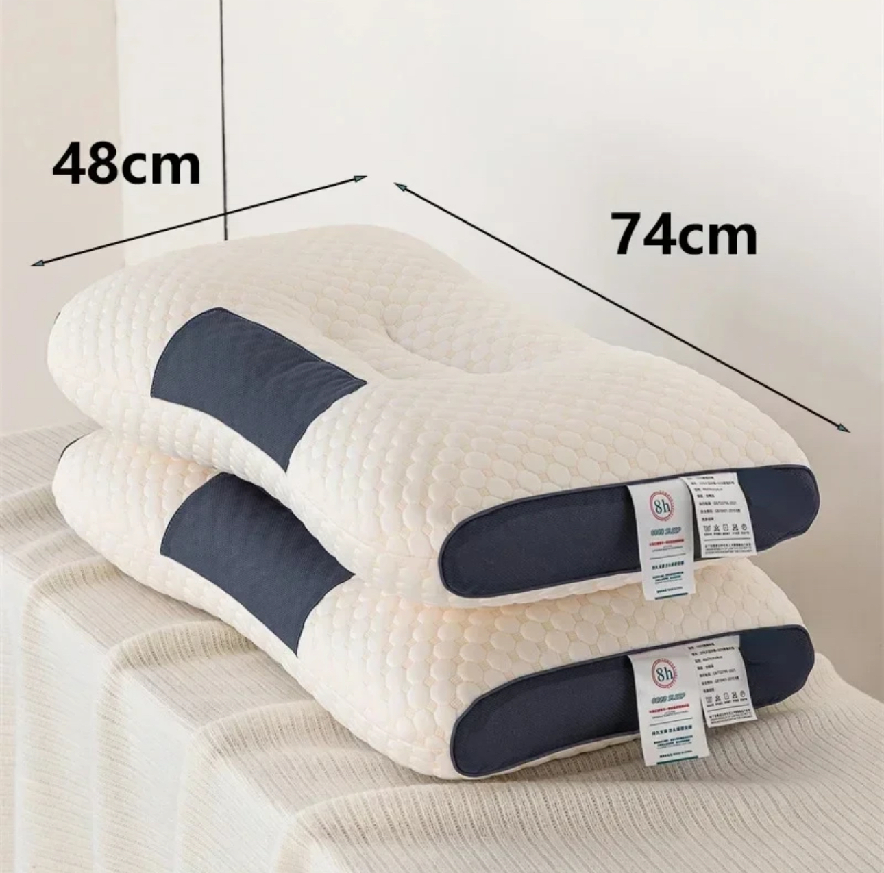 Miniatura 6 de COMBO ALMOHADA ORTOPÉDICA 3D X 2 UNIDS