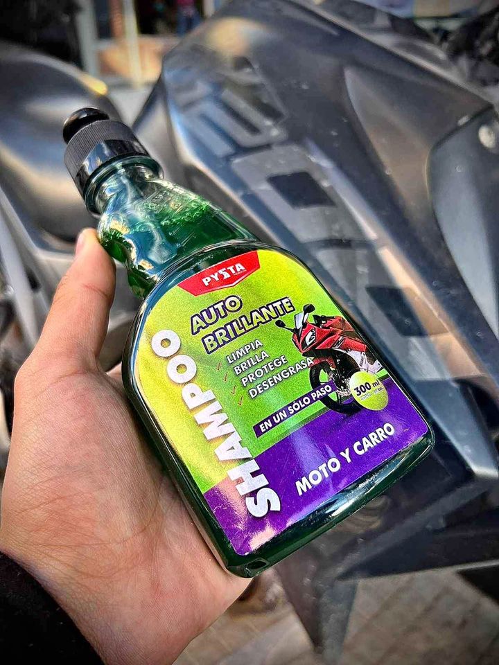 Shampoo Carro Moto Espumoso 300ml ⚡
