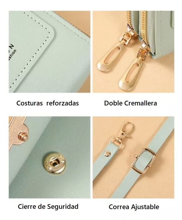 Miniatura 9 de Combo 2 Carteras Porta Celular