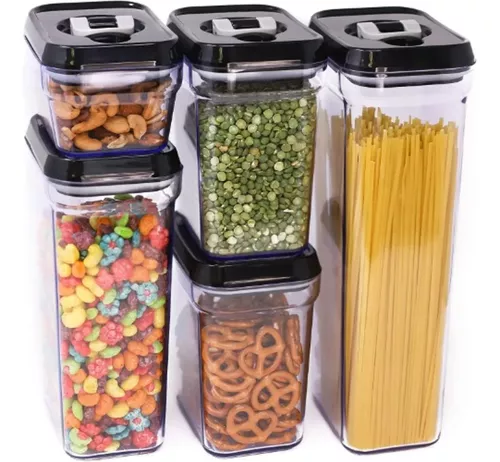 Set x 7 contenedores hermético sellables