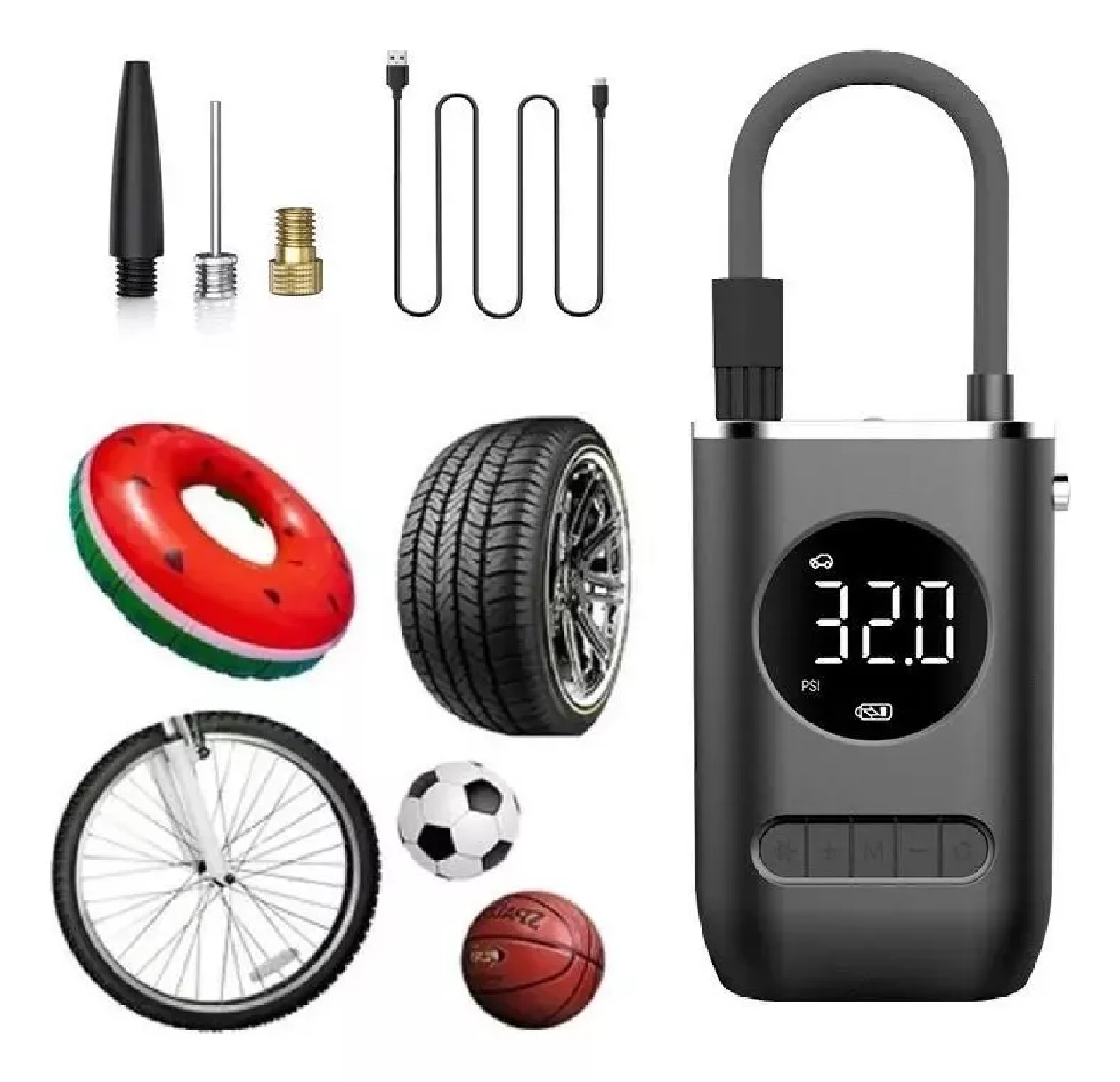 Miniatura 2 de Inflador De Llantas Portable Compresor