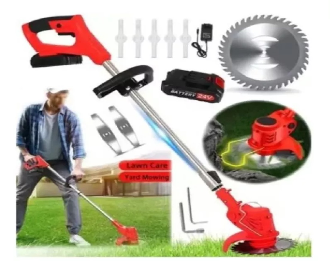 Miniatura 6 de Guadaña Inalambrica cesped 2BATERIA 48V