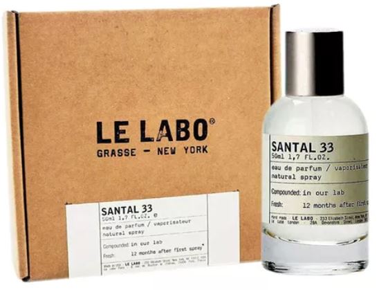 Perfume Le Labo Santal 33