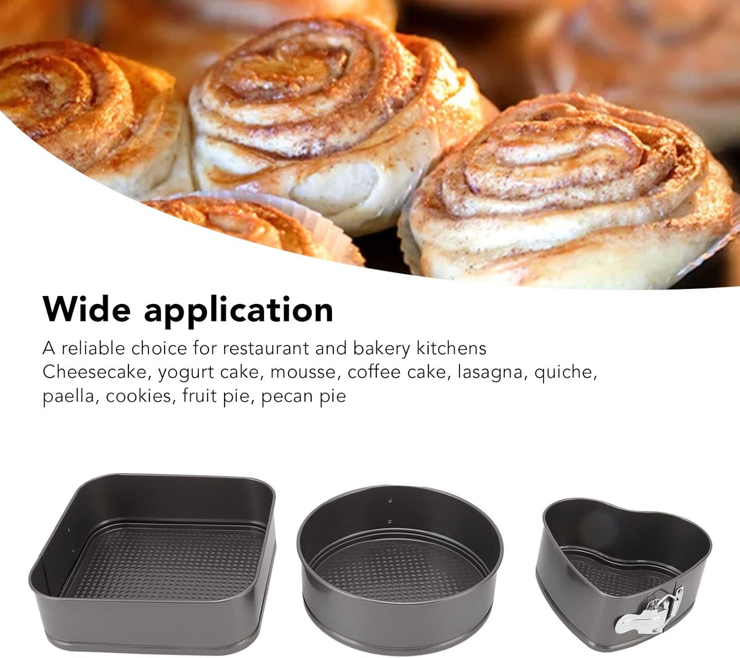 Miniatura 3 de Juego De Moldes Para Pasteles x3pc