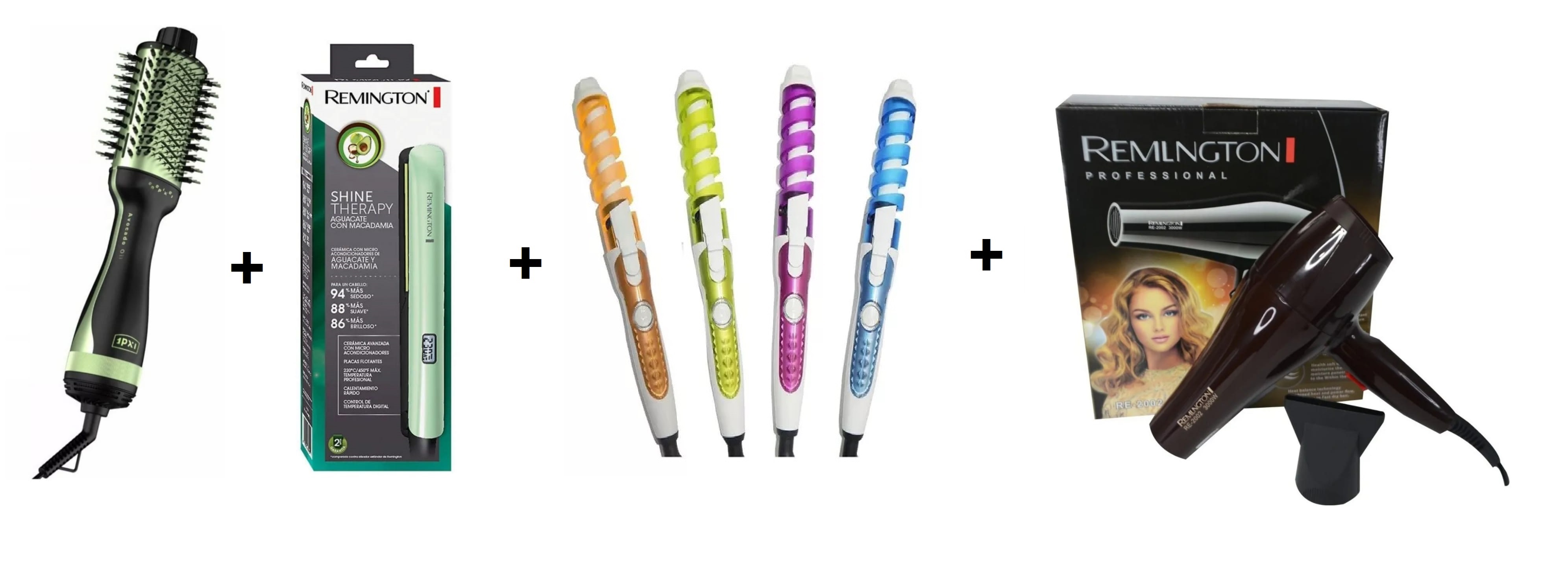 Miniatura 5 de Combo Secador, Plancha, Cpillo, Rizadora