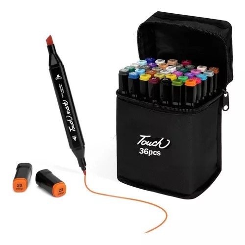 Plumones Touch Doble Punta 36 Piezas