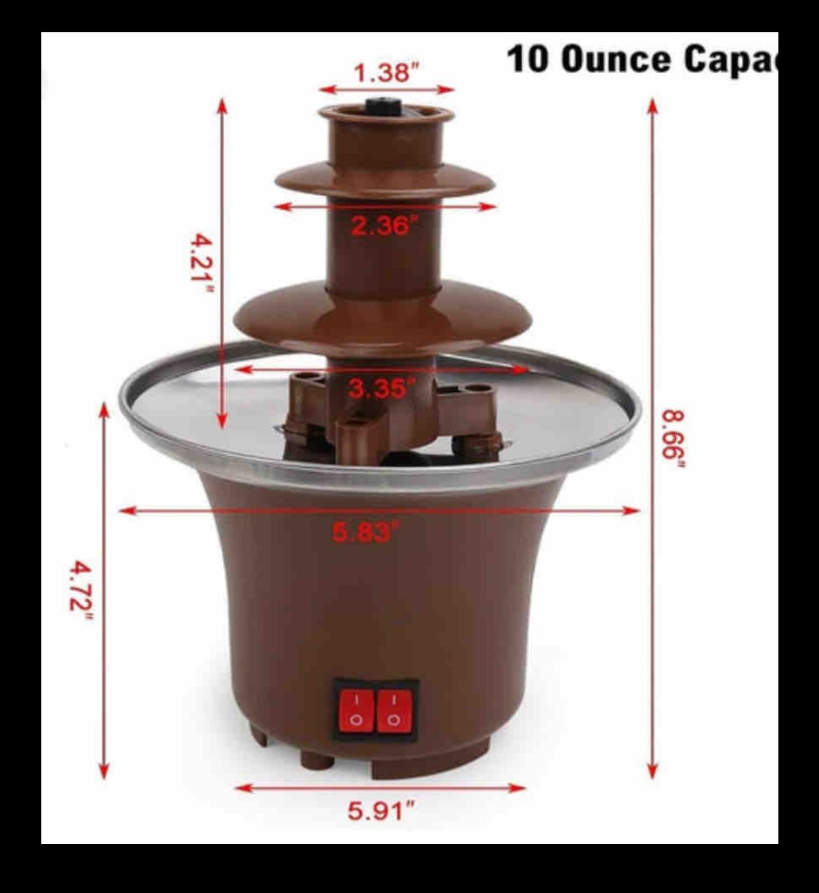 Vista 2 de Fuente de chocolate