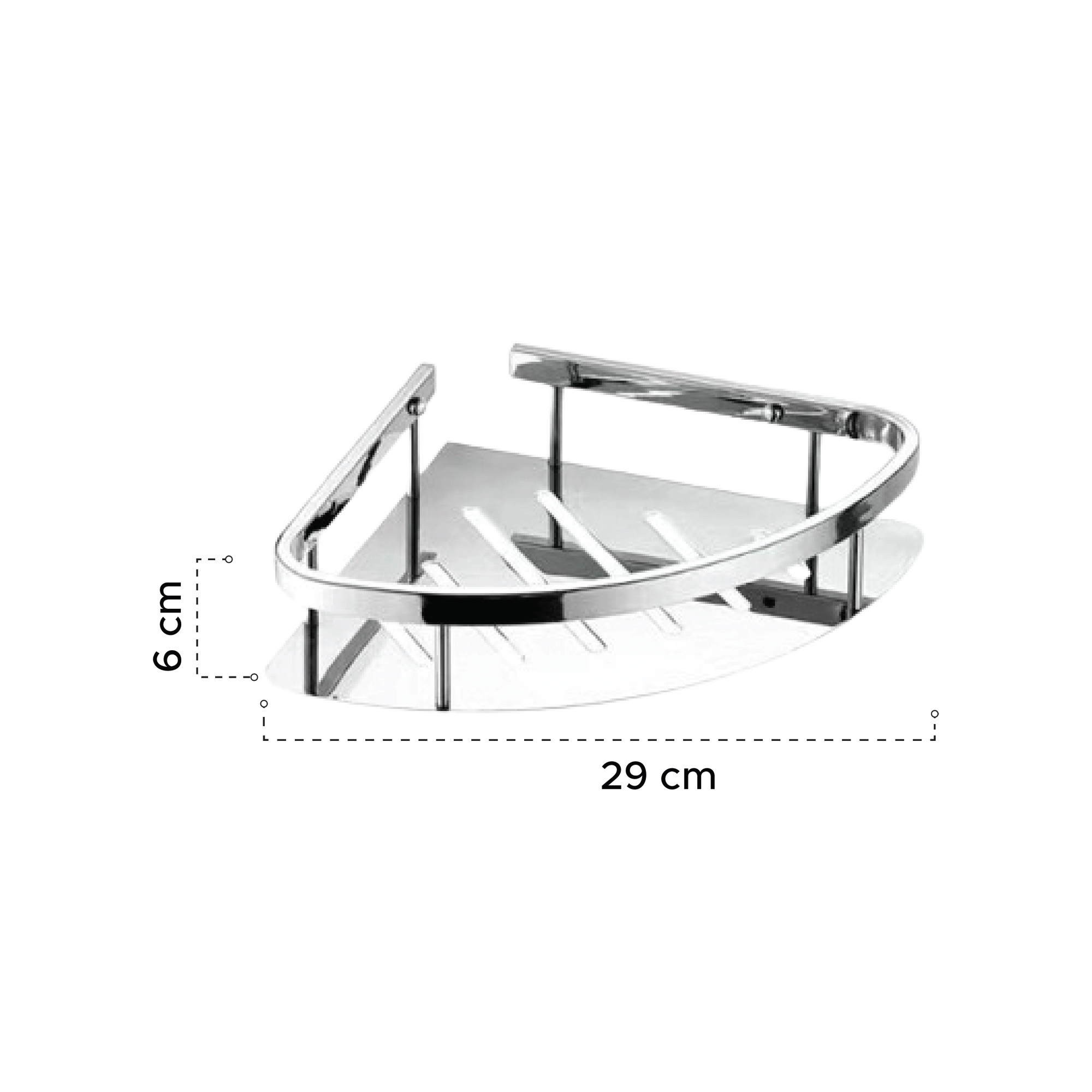 Miniatura 2 de Repisa jabonera sencilla